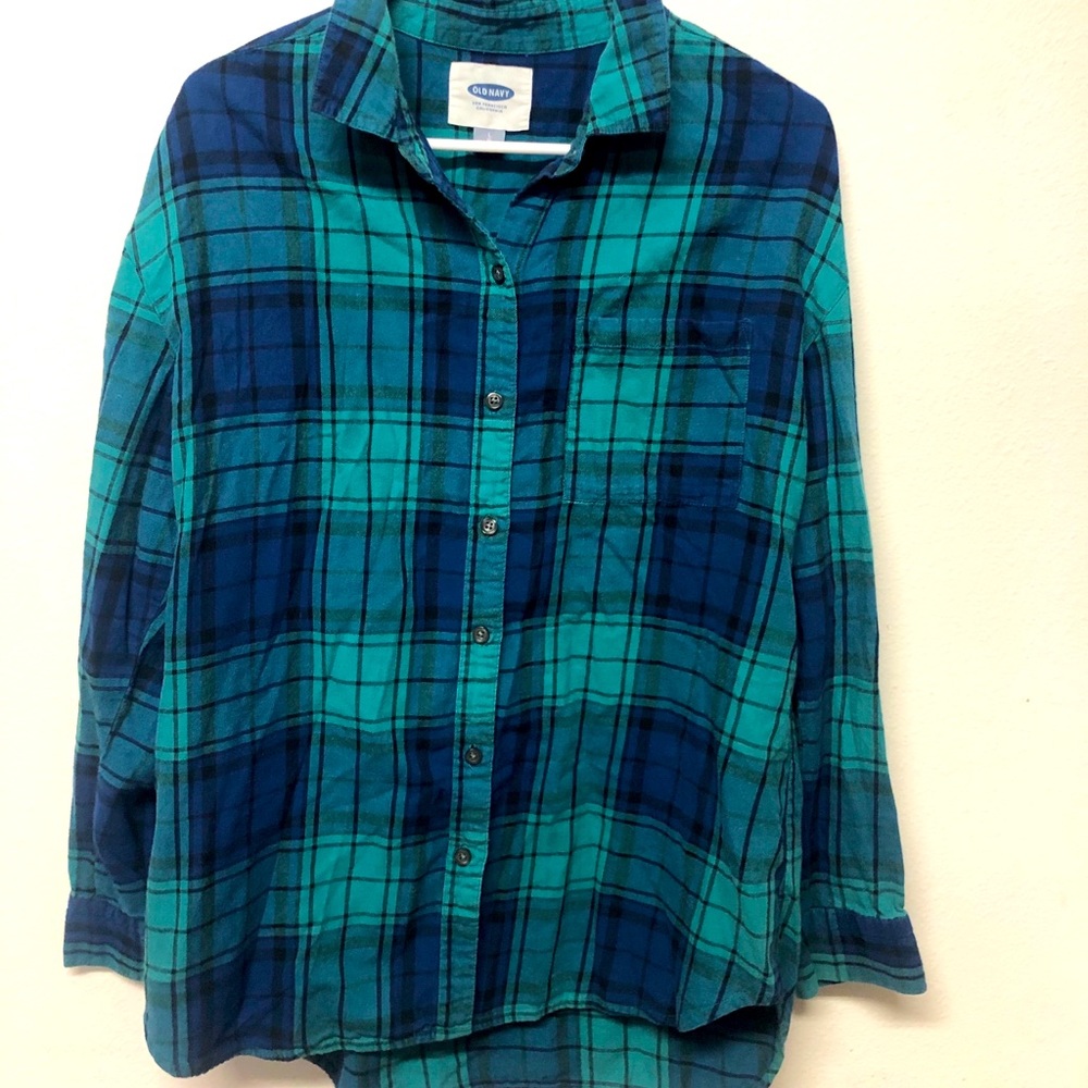 Plaid button up